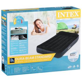 

Матрас надувной Pillow Rest Classic Fiber-Tech, 99 х 191 х 25 см, 64141 INTEX