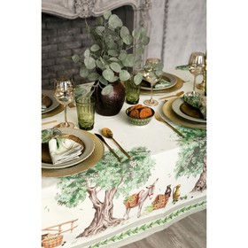 

Скатерть "Этель" Olivia 110х145+/-3см, 100 % хл, саржа 190 гр/м2