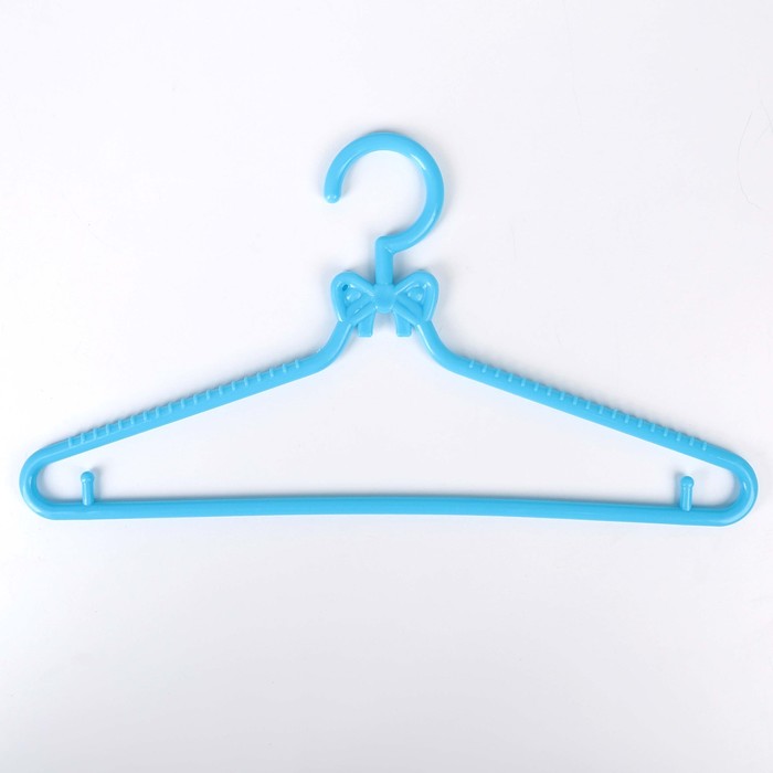 Вешалка-плечики для одежды детская Бантики, размер 30-34, цвет МИКС