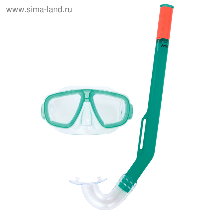 фото Набор для плавания fun, маска, трубка, от 3 лет, цвета микс, 24018 bestway