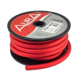 

Кабель силовой AURA PCS-350R, 0 Ga, красный