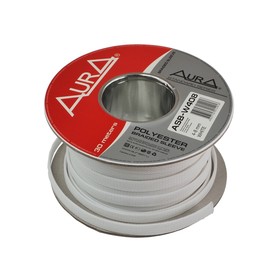 

Кабельная оплётка Aura ASB-W408 полиэстер 4-8мм, белый, 30 м