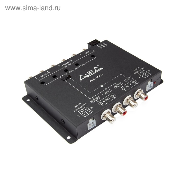Преобразователь высокоуровневого сигнала Aura RHL-LD03 высокого уровня цена и фото