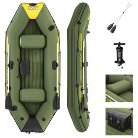 

Лодка Marine Pro 3 местная, вёсла 152 см, насос, до 270 кг, 291 х 127 х 46 см, 65096 Bestway