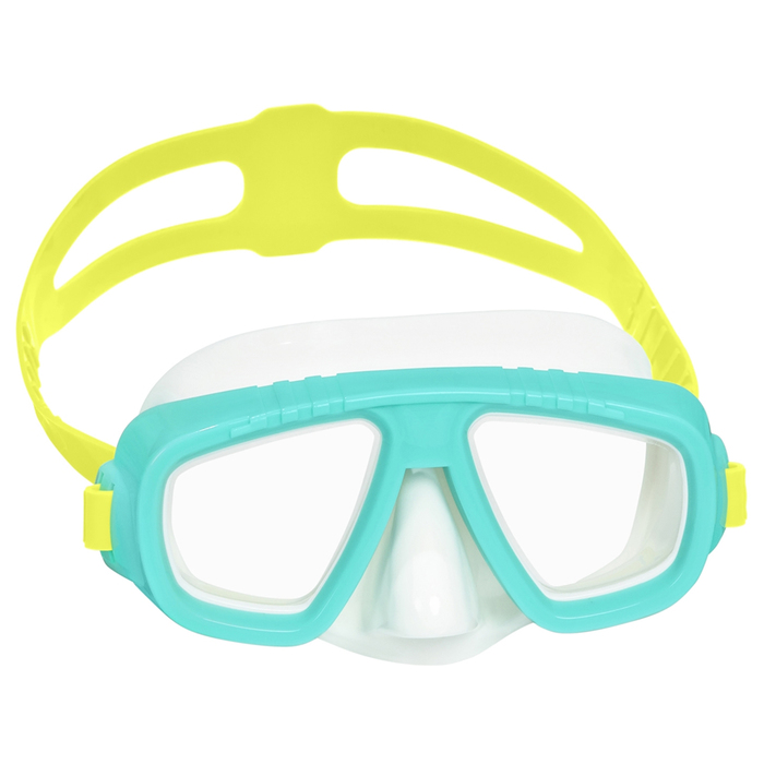 Маска для плавания Lil' Caymen, от 3 лет, цвет МИКС, 22011 Bestway набор для плавания essential freestyle маска трубка от 7 лет цвет микс 24035 bestway