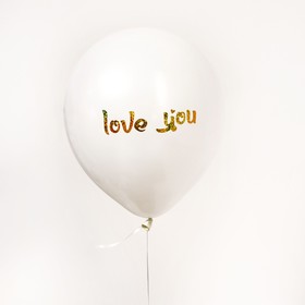 Наклейки на воздушные шары «Я люблю тебя» Ош
