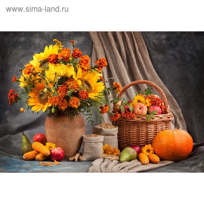Картина на подрамнике Осеннее настроение 50*100 см