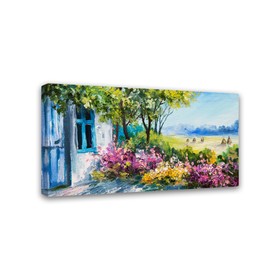 

Картина на подрамнике "Удома" 50*100 см
