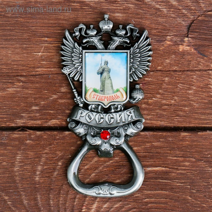

Магнит-открывашка «Ставрополь. Памятник», 2 в 1