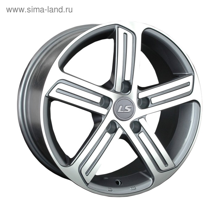 фото Диск литой ls 1041 6,5x16 5x112 et33 d57,1 gmf (s046140 ) ls wheels