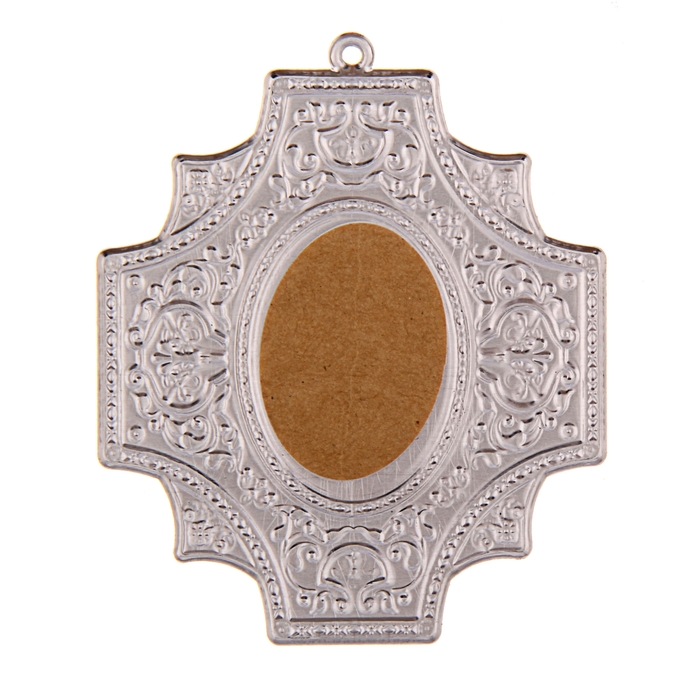 Крестообразная икона в авто "Иисус Христос" на клеящейся основе