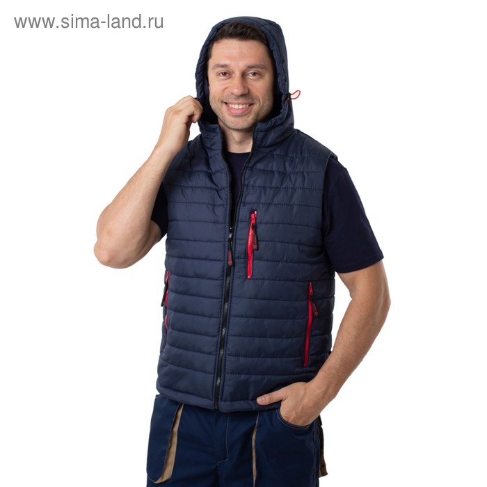 фото Жилет утеплённый «пионер», 56-58