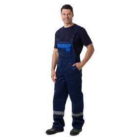 

Кoстюм «Гермес» с СОП, куртка+п/комбинезон, полиэфир/хлопок, цвет тёмно-синий, размер 52-54/182-188