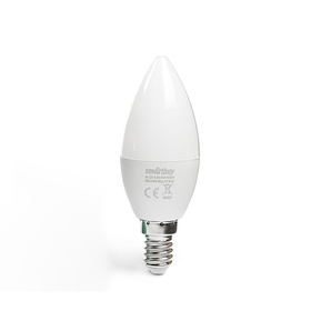

УЦЕНКА Лампа светодиодная Smartbuy, C37, 9.5 Вт, Е14, 4000 К, дневной белый