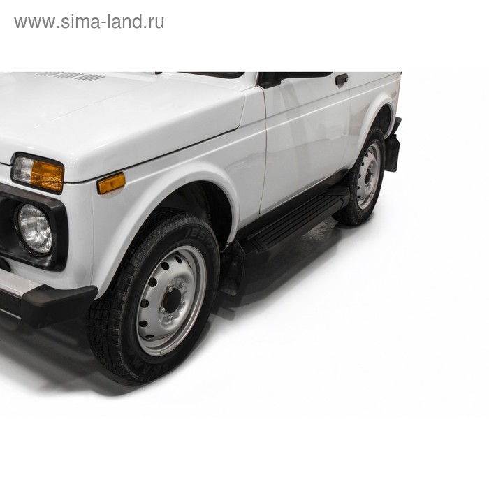 

Порог-площадка "Black" RIVAL, Lada 4x4 1993-н.в., с крепежом, F128ALB.6004.1