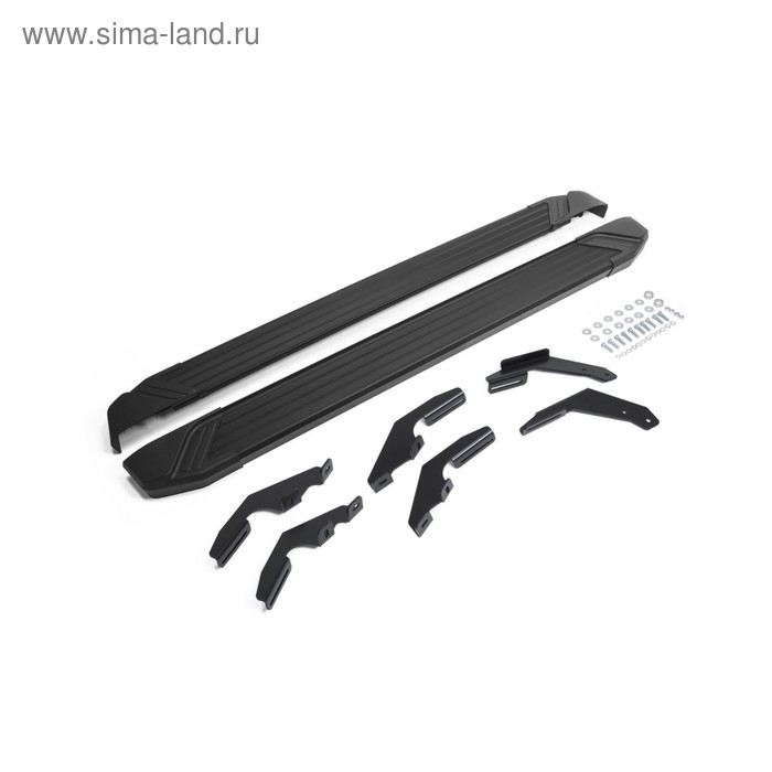 

Порог-площадка "Black" RIVAL, Toyota Hilux 2015-н.в., с крепежом, F193ALB.5708.1