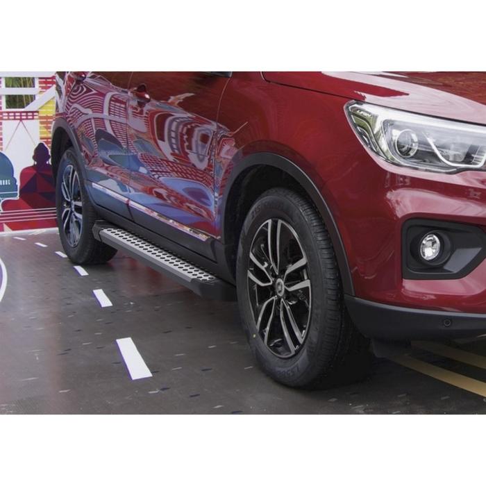 

Порог-площадка "Bmw-Style" RIVAL, Lifan X70 2018-н.в., с крепежом, D173AL.3305.1