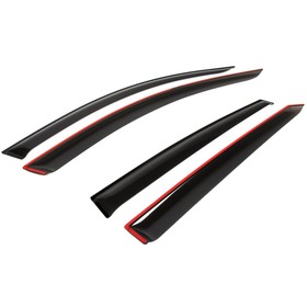 

Дефлекторы окон, RIVAL, Kia Optima 2016-2020, листовой ПММА, 4шт., 32807002