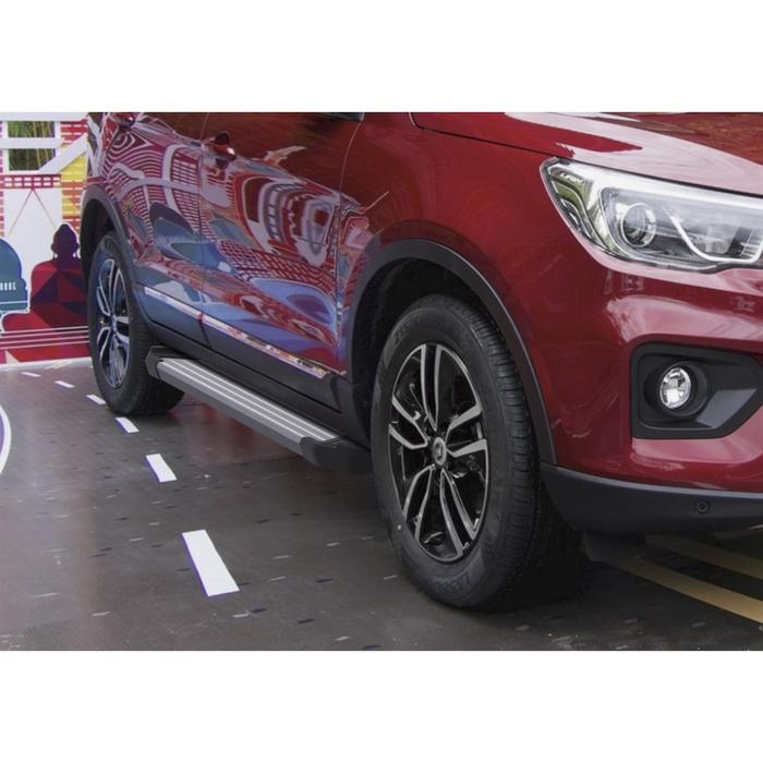 

Порог-площадка "Silver" RIVAL, Lifan X70 2018-н.в., с крепежом, F173AL.3305.1