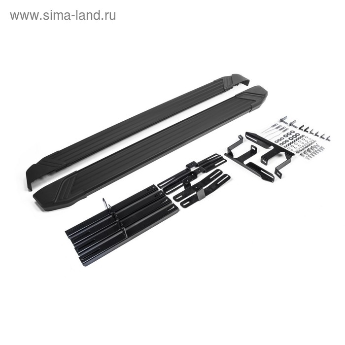 

Порог-площадка "Black" RIVAL, Lifan X60 2012-2016, с крепежом, F160ALB.3302.2