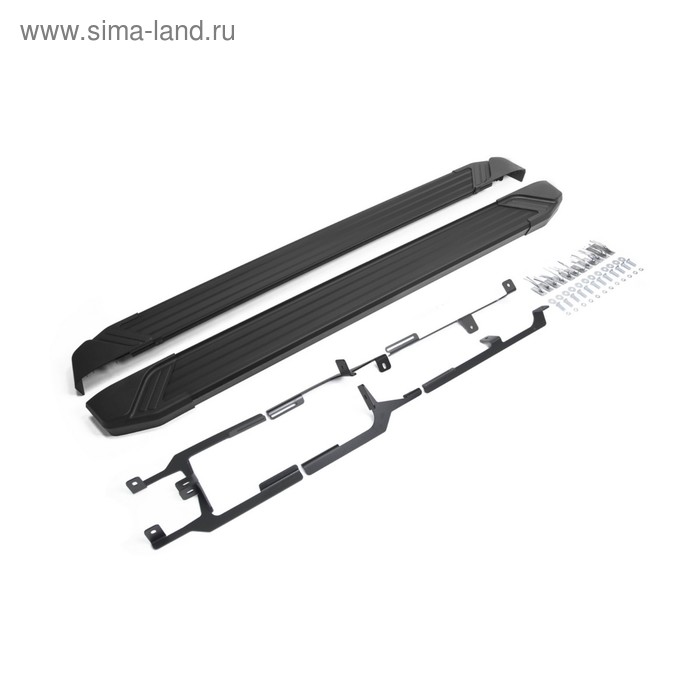 

Порог-площадка "Black" RIVAL, Volkswagen Touareg 2010-2018, с крепежом, F193ALB.5801.3