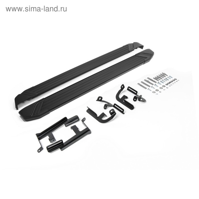 

Пороги на автомобиль "Black" Rival для Lifan X60 I рестайлинг 2016-н.в., 160 см, 2 шт., алюминий, F160ALB.3302.3