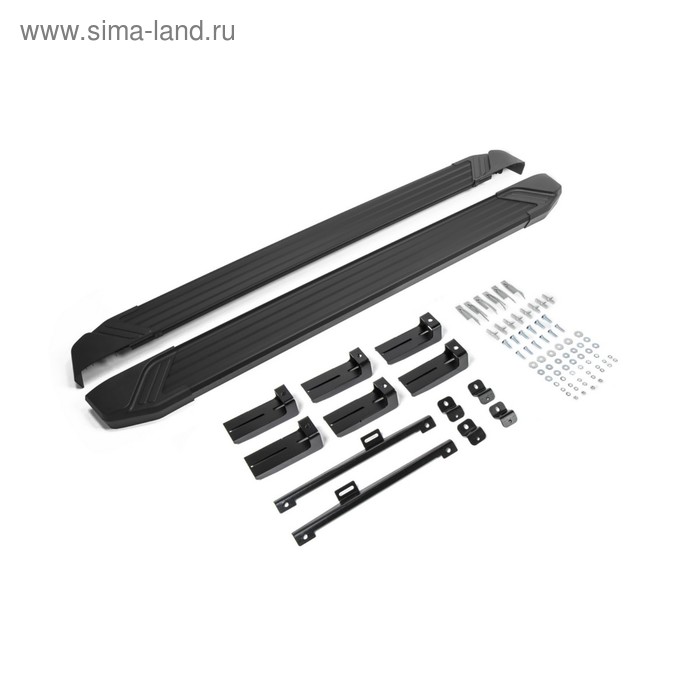 

Порог-площадка "Black" RIVAL, Skoda Kodiaq 2017-н.в., с крепежом, F180ALB.5102.2