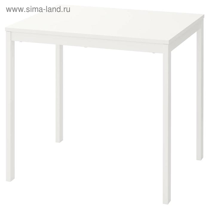 фото Раздвижной стол вангста, белый ikea