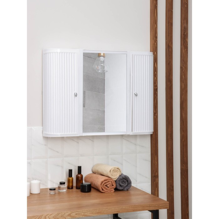 фото Набор для ванной комнаты hilton premium, цвет белый berossi