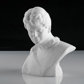 Гипсовая фигура известные люди: бюст Есенина, «Мастерская Экорше», 20 х 12.5 х 21.5 см
