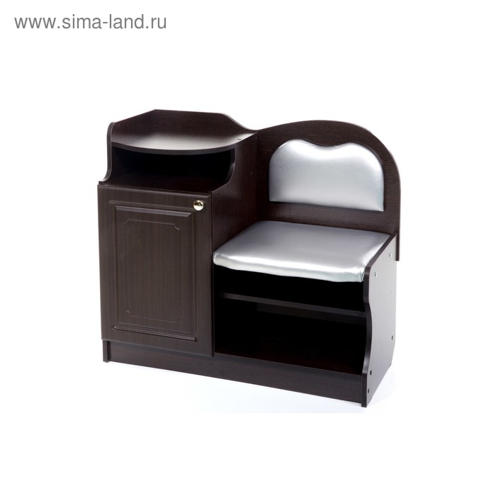 

Банкетка №1, 900х430х920, Венге/Серебро(116)