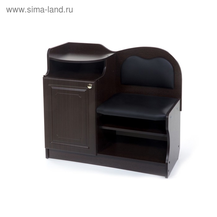 

Банкетка №1, 900х430х920, Венге/Черный(118)