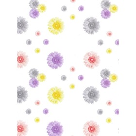 

Самоклеящаяся пленка "Colour decor" 8536, герберы желто-сиреневые 0,45х8 м
