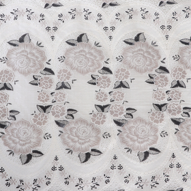 

Клеенка ажурная Lace, ширина 50 см "Цветочная симметрия", рулон 20 метров
