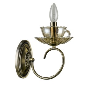 

Бра Primavera 1x60Вт E14+LED бронза