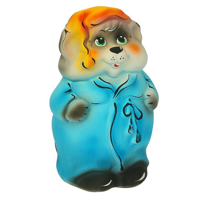 Копилка "Кот в халате" микс