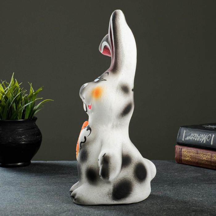 Копилка "Кролик с морковкой" микс