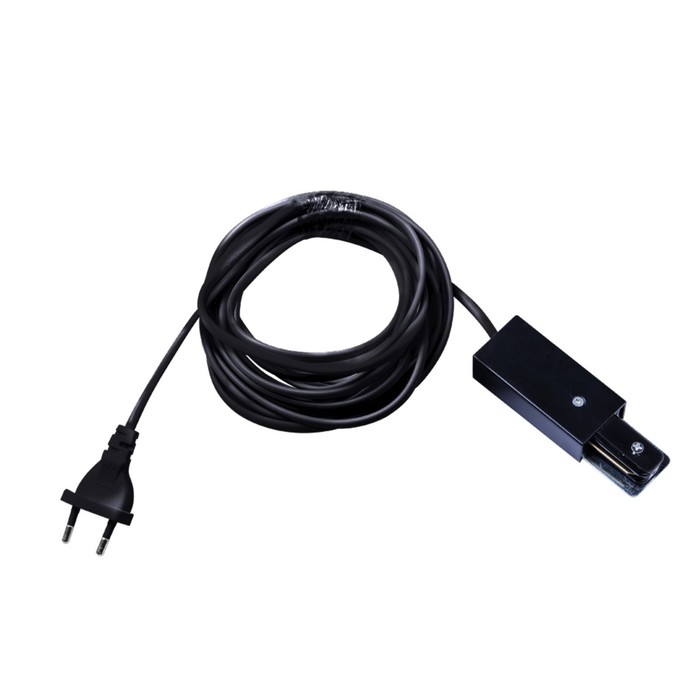 

Коннектор-токоподвод для шинопровода ACCESSORIES, 5м, IP20, цвет чёрный