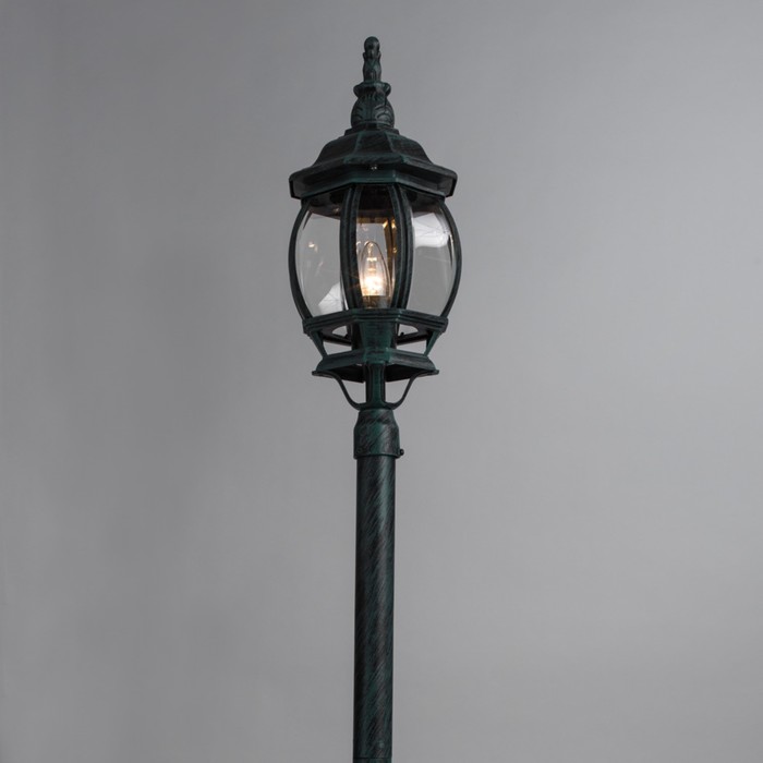 фото Светильник уличный atlanta, 75вт, e27, цвет медь arte lamp