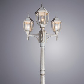 

Светильник уличный Frem, 3x60Вт, E27, IP54, цвет белый