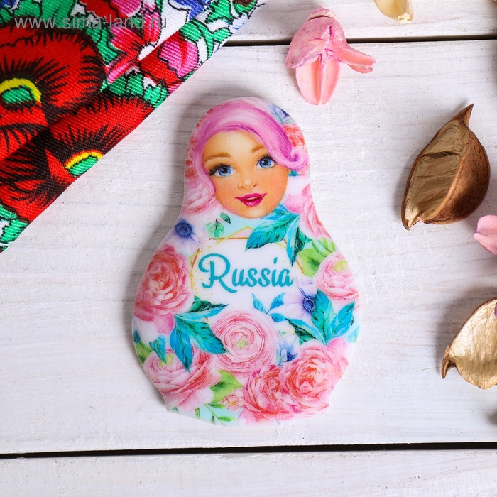 

Магнит «Матрёшка Russia»