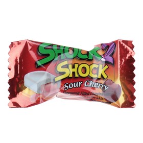 

Жевательная резинка Shock 2 shock вишня, с жидким центром, 4г.