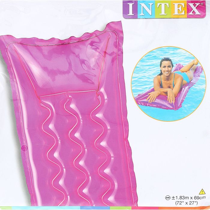 Матрас пляжный Zigzag 183х69 см, цвета МИКС 59718NP INTEX