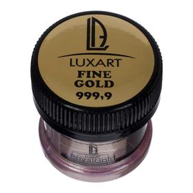 

Краска акриловая, LUXART. Royal gold, 25 мл, с высоким содержанием металлизированного пигмента, золото аметистовое
