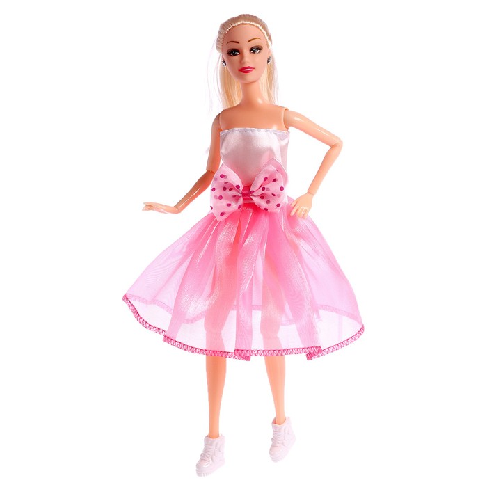 Кукла-модель шарнирная «Анна» с набором для создания одежды «Я модельер», МИКС