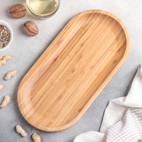 

Блюдо для подачи, 30,5×15 см, бамбук