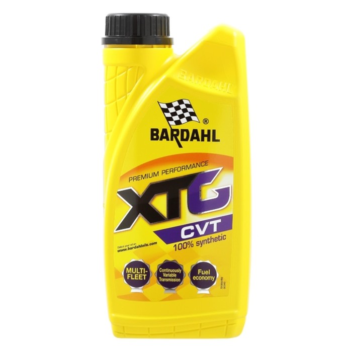 Масло трансмиссионное Bardahl ATF XTG CVT, 1 л масло трансмиссионное bardahl atf multi 7 gear синт 5 л