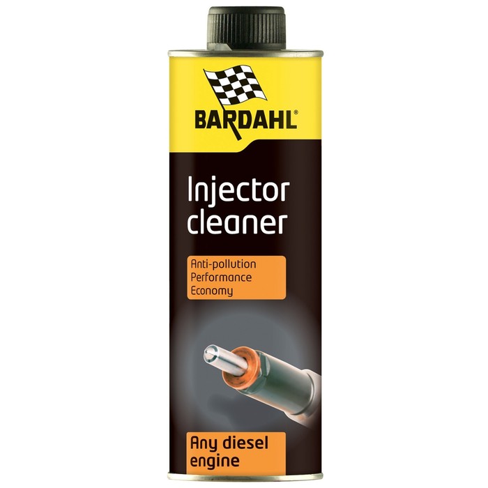Очиститель инжекторов Bardahl DIESEL INJECTOR CLEANER, 500 мл очиститель тормозов и деталей bardahl 500 мл