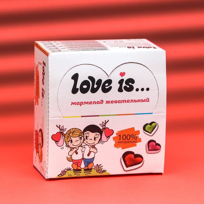 фото Мармелад love is "жуймиксик", вишня-лимон, 20 г