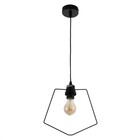 Светильник "Футуро" 1x40Вт E27 черный 25х9х35 см.